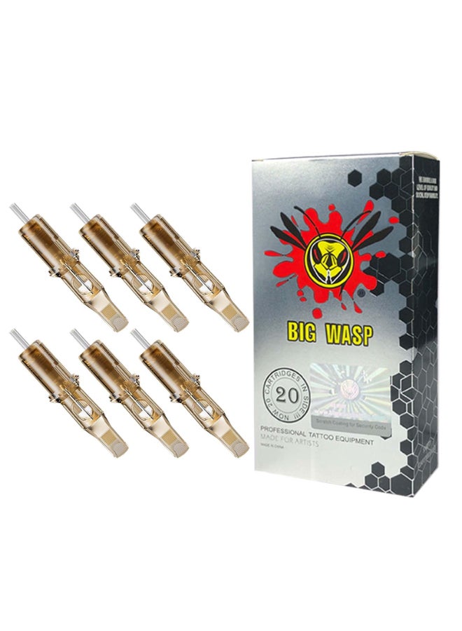 BIGWASP 12 إبرة وشم قياسية 11RM خراطيش 11 مغنوم مقوس 20 قطعة الجيل 3 - Image 3