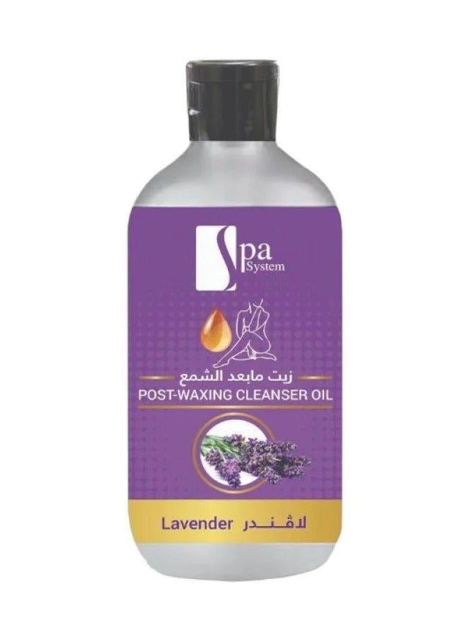 سبا سيستم زيت منظف بعد إزالة الشعر بالشمع باللافندر - 400 مل