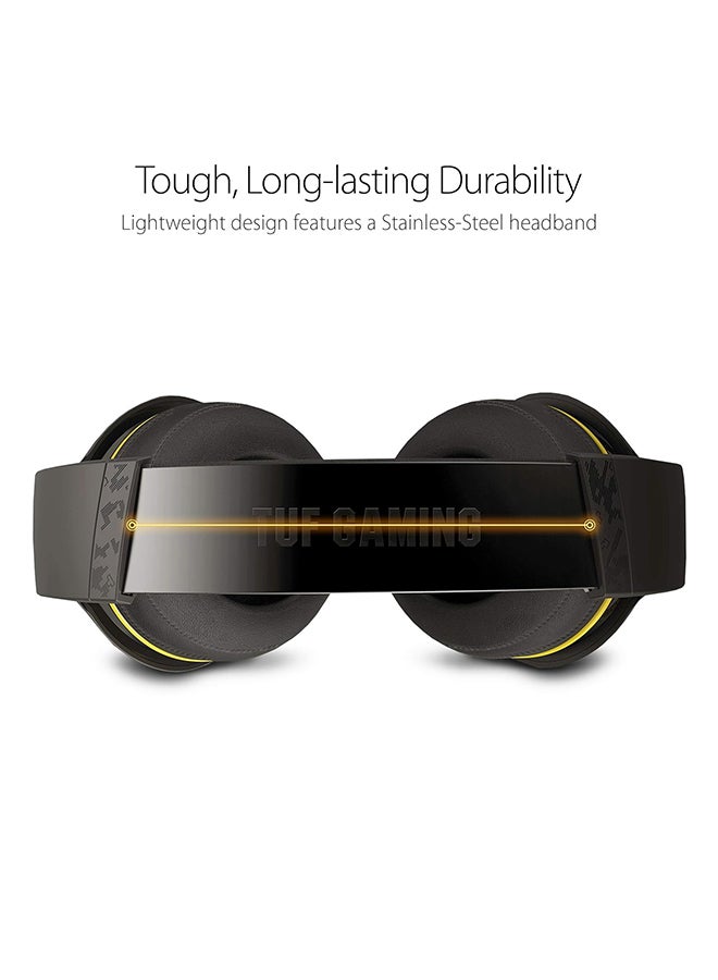 Asus TUF Gaming H5 with on-Board 7.1 Virtual Surround and Durable Stainless- Steel Headband Design for Excellent PC and PS4 Gaming Experiences - Image 5