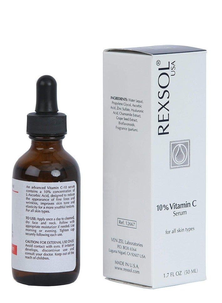 REXSOL VITAMIN C-10 SERUM 50ML - Image 2
