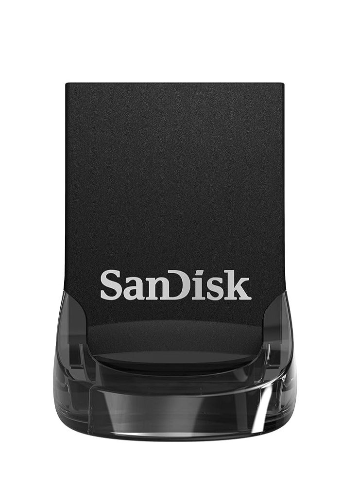 Sandisk مجموعة من 3 أقراص فلاش USB 3.1 Ultra Fit سعة 32 جيجابايت من SanDisk، 3x32 جيجابايت SDCZ430 032G G46T، أسود، 32 جيجابايت (مجموعة من 3 أقراص)  - Image 2
