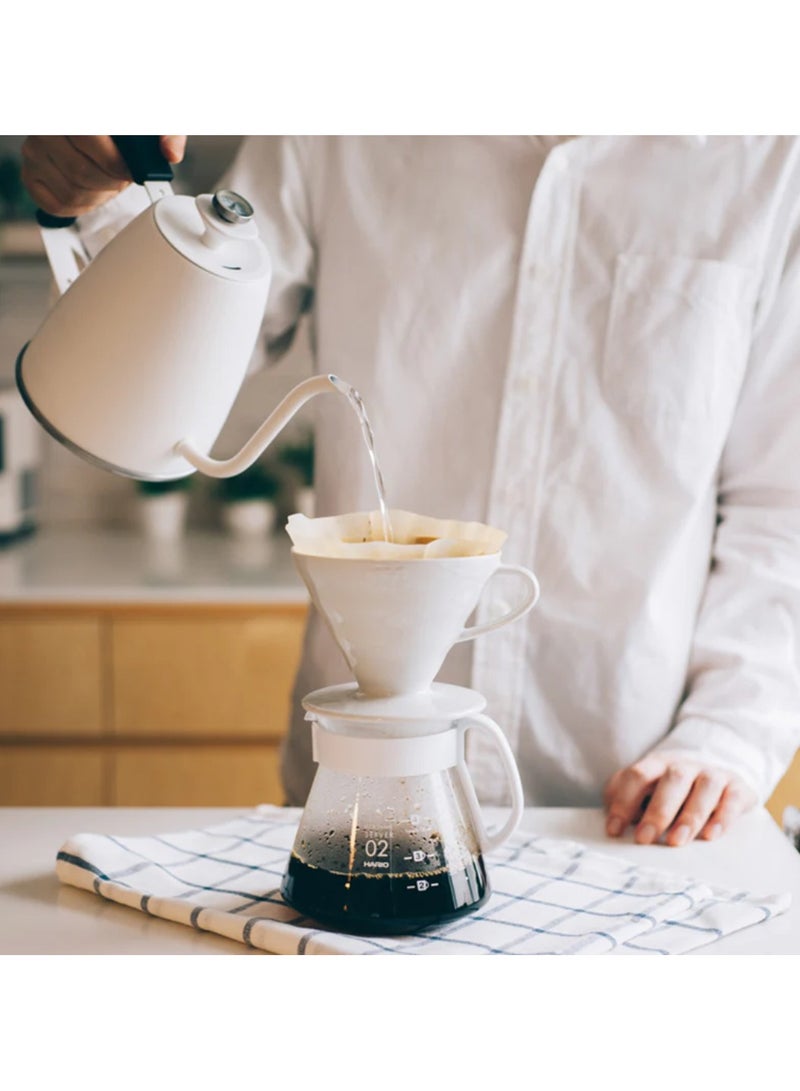 Hario V60 Ceramic Dripper 02 Set, White  - Image 5