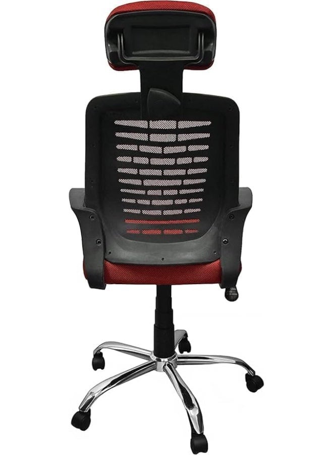 Rama Office Furniture 404-A-Red-Black - Image 3