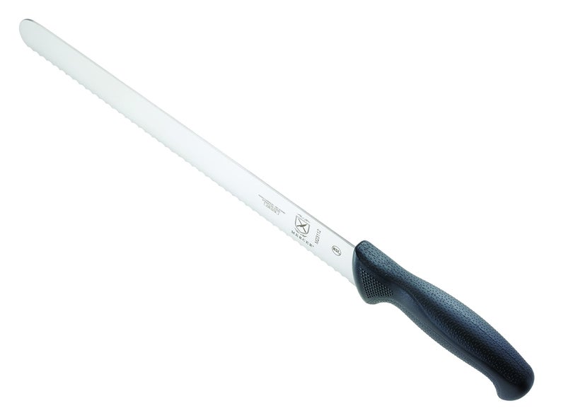 Mercer Culinary مرسر كوليناري M23112 ميلينيا مقبض أسود، 12 بوصة حافة متموجة، سلايسر - Image 4