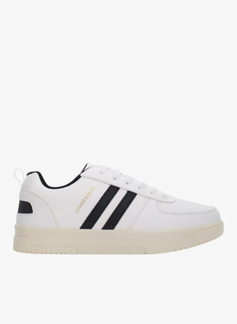 LUMBERJACK Women's Panelled Lace-Up Sneakers