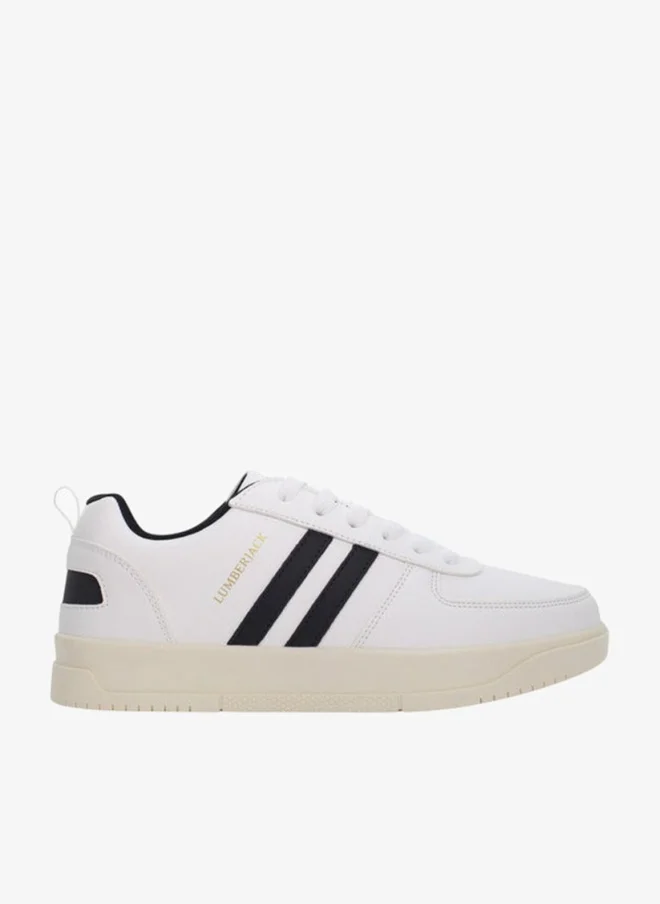 LUMBERJACK Women's Panelled Lace-Up Sneakers