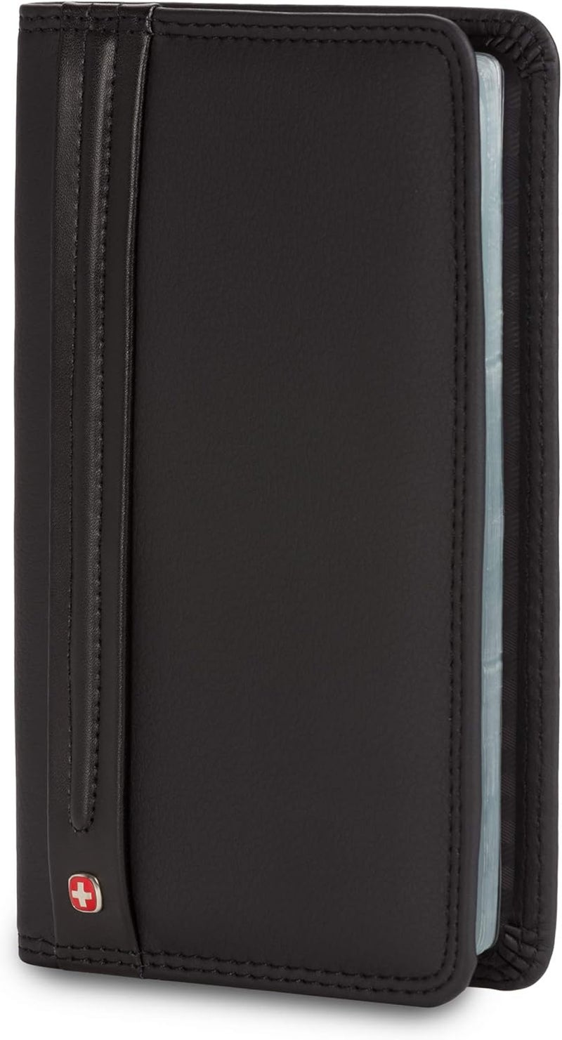 Wenger Luggage Diplomat Personal Card File 156, Black, One Size - Image 1