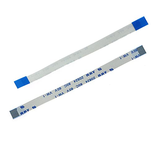 VANJUNN 2pcs Replacement 10pin Power Button Flex Ribbon Cable for PS3 Slim 120G 160G Repair Parts (2 pcs) - Image 1