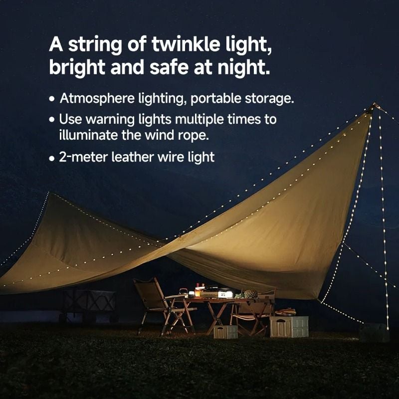 NexTool Twinkle Light Outdoor Camping Atmosphere Lamp, 2m Cycling Signal Light Strip, Ip67 Waterproof - Image 4