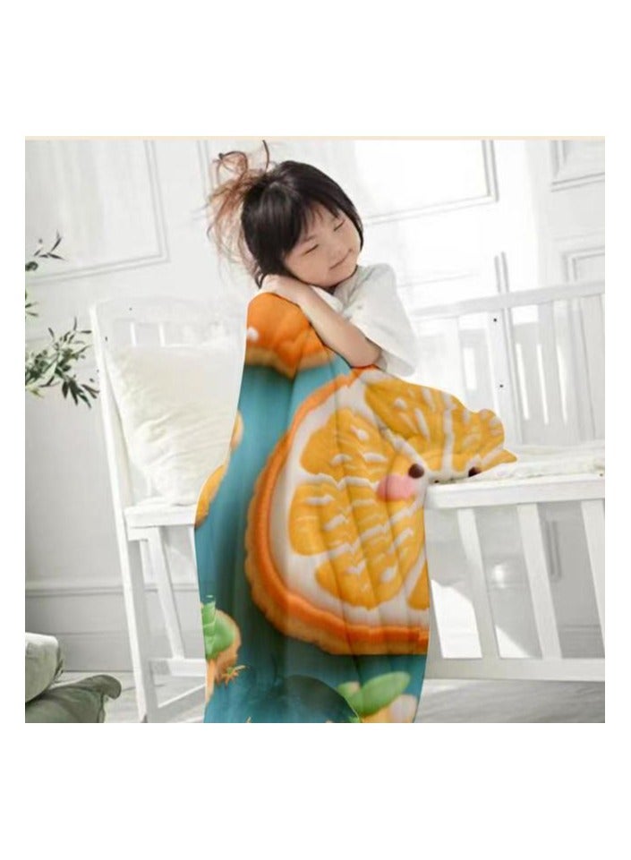 general Children's or student cartoon flannel thin blanket (warm and comfortable, suitable for sleep, games) 100cm*150cm - 558 - Image 3