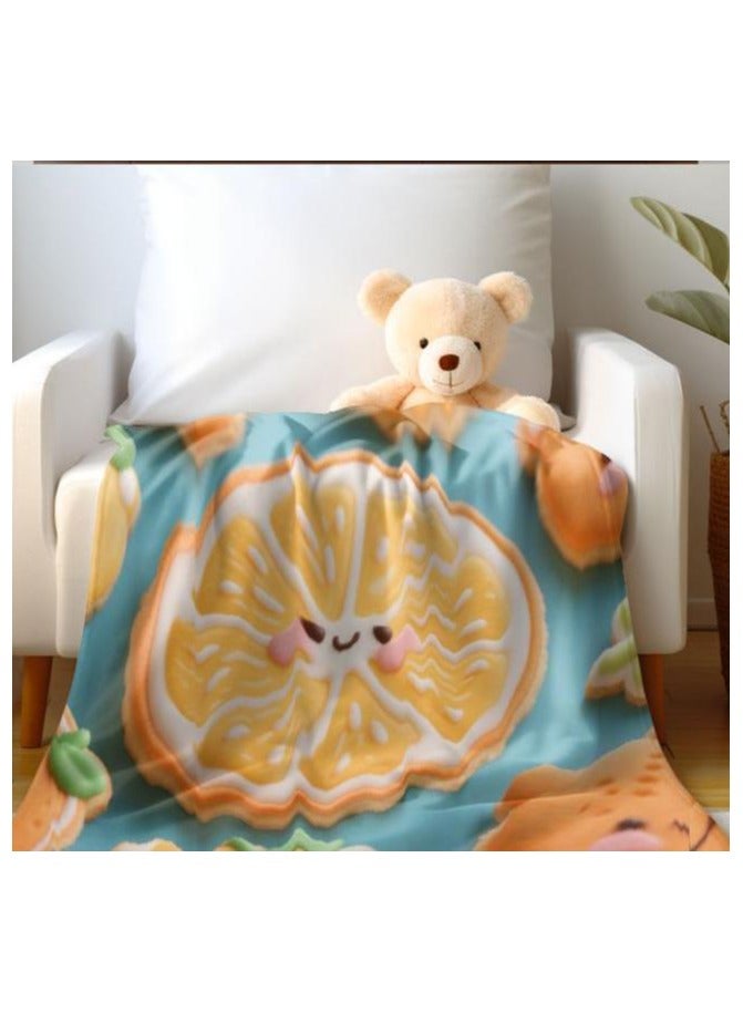 general Children's or student cartoon flannel thin blanket (warm and comfortable, suitable for sleep, games) 100cm*150cm - 558 - Image 5