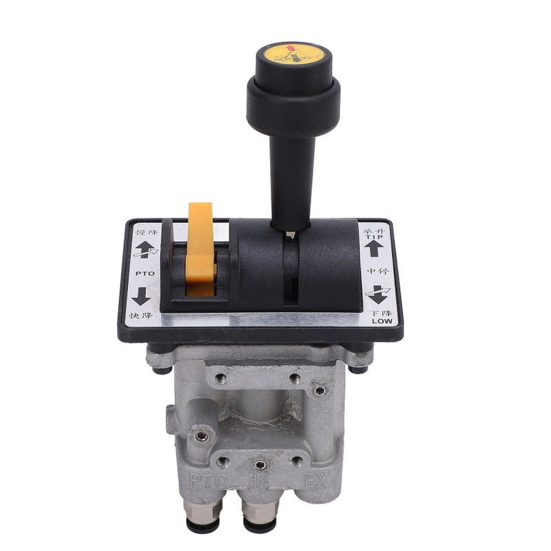 Truck PTO Control Valve 5 Holes Fast Response Enhanced Efficiency Proportional Control Valve with 4 Connector for Dump Truck Hydraulic System - Image 2