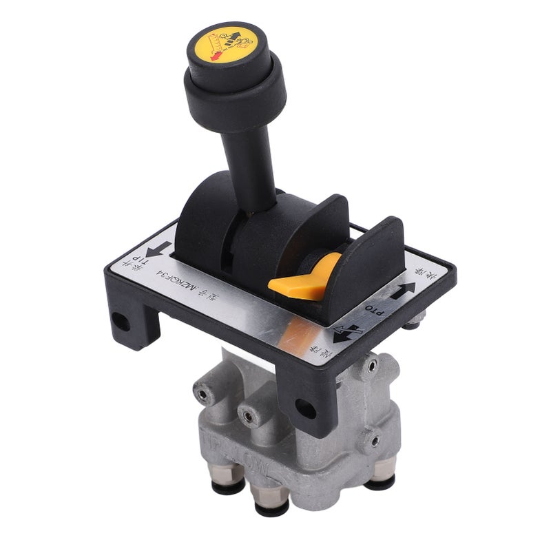 Truck PTO Control Valve 5 Holes Fast Response Enhanced Efficiency Proportional Control Valve with 4 Connector for Dump Truck Hydraulic System - Image 1