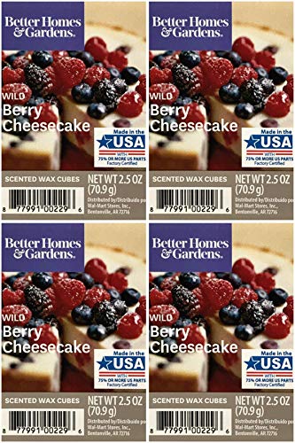 Nitro Better Homes and Gardens Wild Berry Cheesecake Wax Cubes - 4-Pack - Image 1