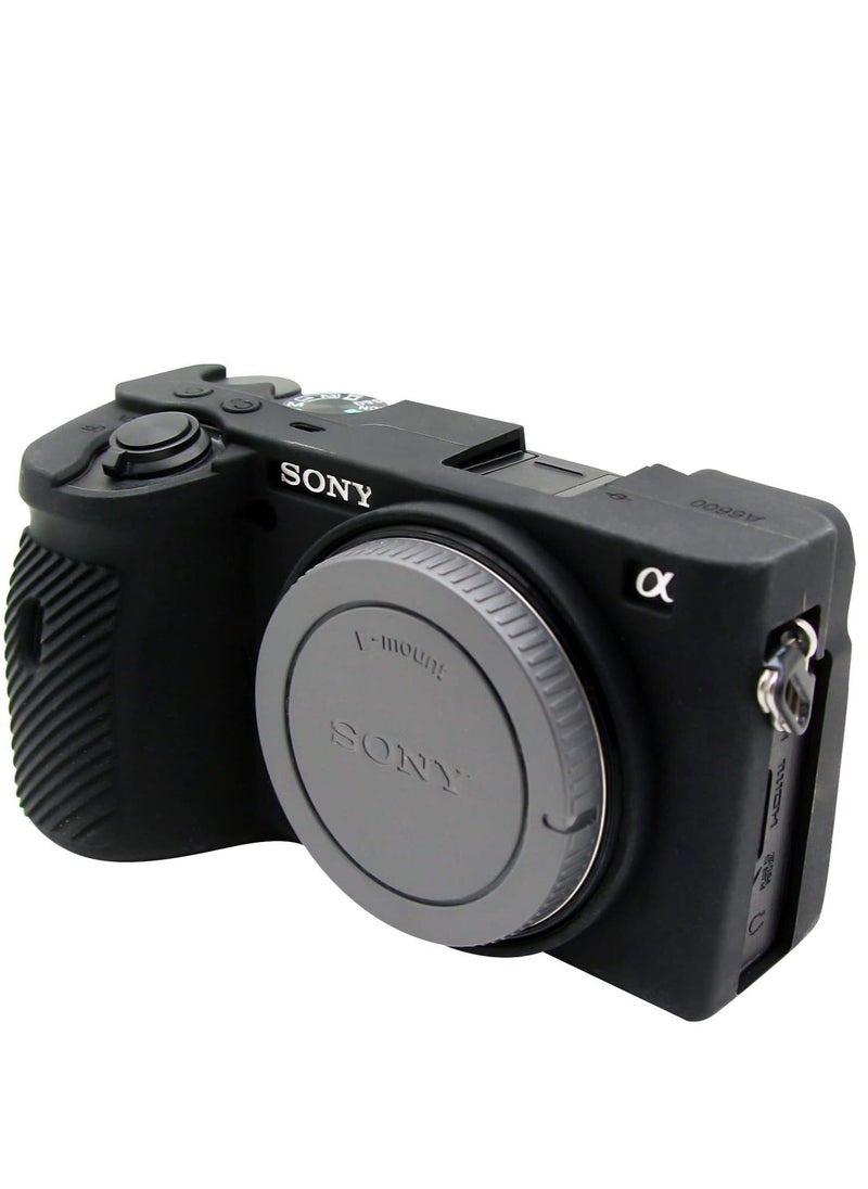 Y&D Soft Silicone Camera Case Protector Cover for Sony A6600 Alpha 6600 ILCE-6600 Mirrorless Anti-Scratch Slim Fit Rubber Protective Shell Skin  - Image 1