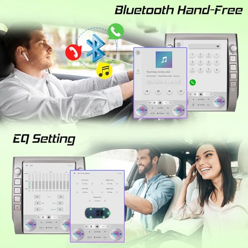 Citreal Android Car Radio Stereo for Toyota Tundra 2014-2020 with Wireless Carplay&Android Auto,12.1″ HD Touch Screen T-Style Head Unit 3+32G Car Multimedia Player Replacement WiFi,GPS,Bluetooth,SWC - Image 5