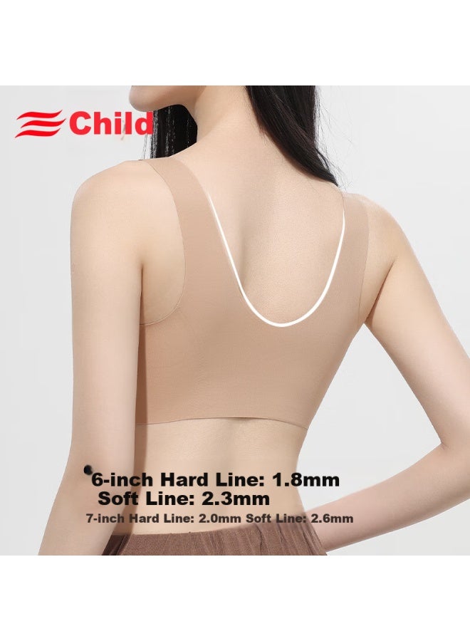 Gracewell Foundation Liquid, Seamless Invisible Bra, Lift And Anti-sagging, Wireless Sports Bra, Push-up, Body Shaping, Side Support, Skin Color - Image 3