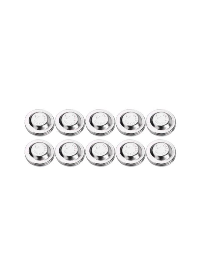 WYBOT - 24pcs Magnetic Round Snap Button Name Badge Magnet Clasp Fastener Brooch Pin Scarf Clasp Name Tags 17mm Silver - Image 1
