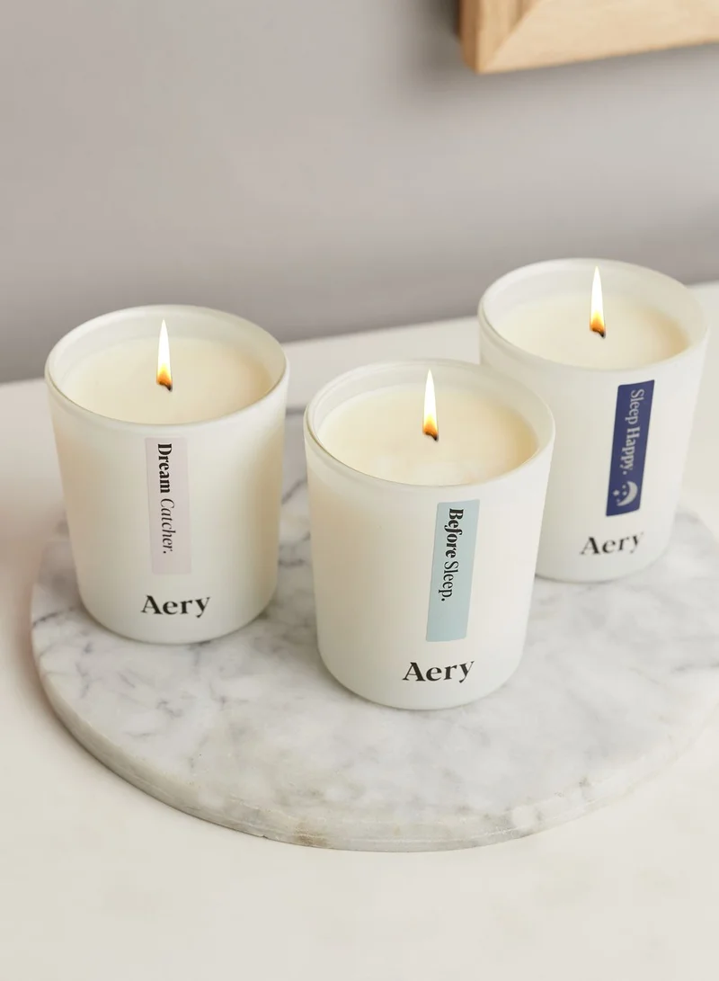Aery Sleep Happy 3X Candle Gift Set