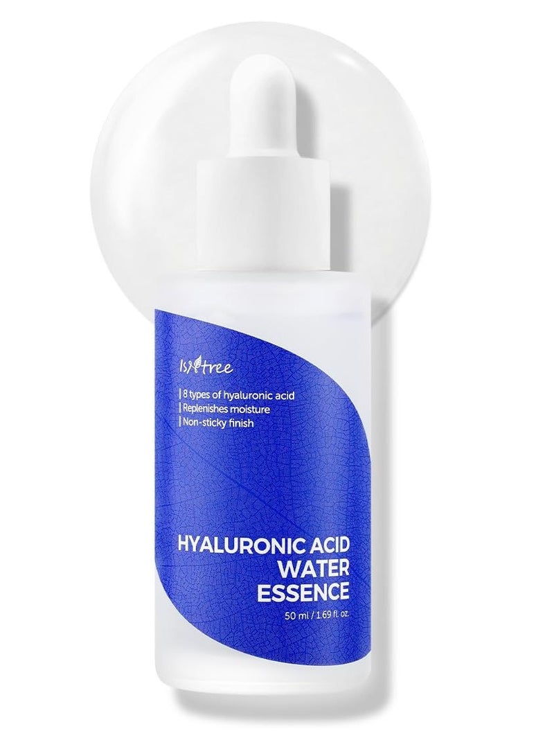 IsNtree Hyaluronic Acid Water Essence 50ml 1.69 fl.oz | Water Serum | Replenishes moisture | Non-sticky ﬁnish - Image 1