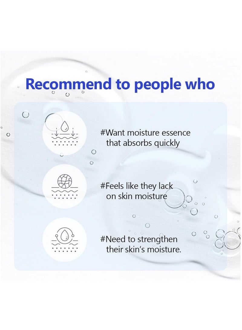 IsNtree Hyaluronic Acid Water Essence 50ml 1.69 fl.oz | Water Serum | Replenishes moisture | Non-sticky ﬁnish - Image 4