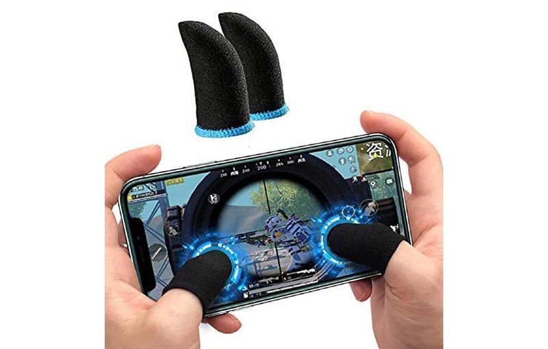 Ervio PUBG Anti-Slip Finger Sleeve Thumb Grip Sweatproof Smooth & Responsive Touch for Pubg Game (4 Fingers Sleeve - 2 Pair) - Image 5