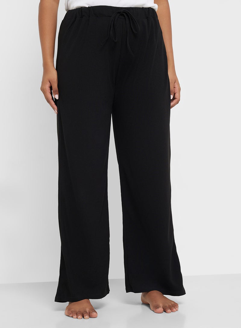 Ginger Plus Ribbed Long Sleeve Pyjama Set  - Image 4