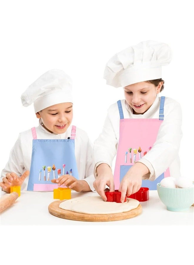 هومستر 2 حزمة لطيف الأطفال منزلة، قابل للتعديل الطبخ منزلة، الطفل الخبز منزلة، منزلة مع جيوب، البنات، الأولاد منزلة للرسم، الحرفية، الطبخ، الخبز - Image 2