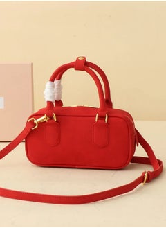 Miu Miu Arcadie padded suede top-handle bag  - Image 3