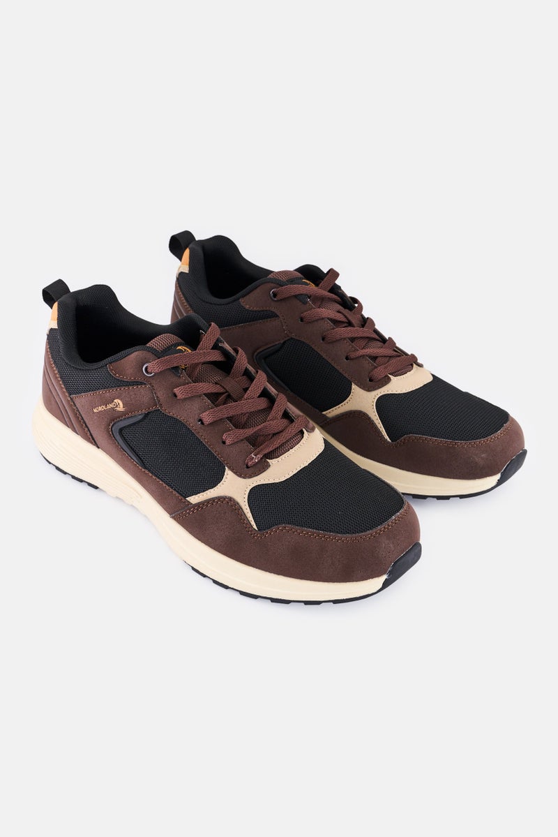 Nordland Men Lace Up Hiking Shoes, Brown  - Image 1
