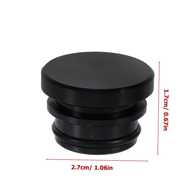 4Pcs Aluminum Alloy Car Lighter Socket Cap Splashproof Protector for Vehicle Power Outlet Cover - Image 3