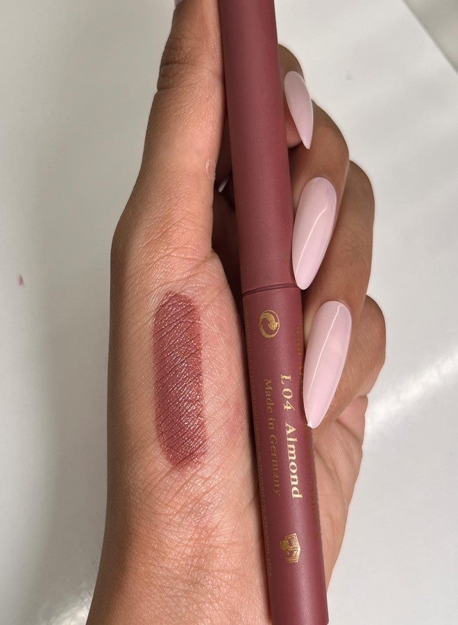 JUST GOLD LONG LASTING MATTE FINISH LIPSTICK JG LL04 Almond for bold Makeup Look - Image 5