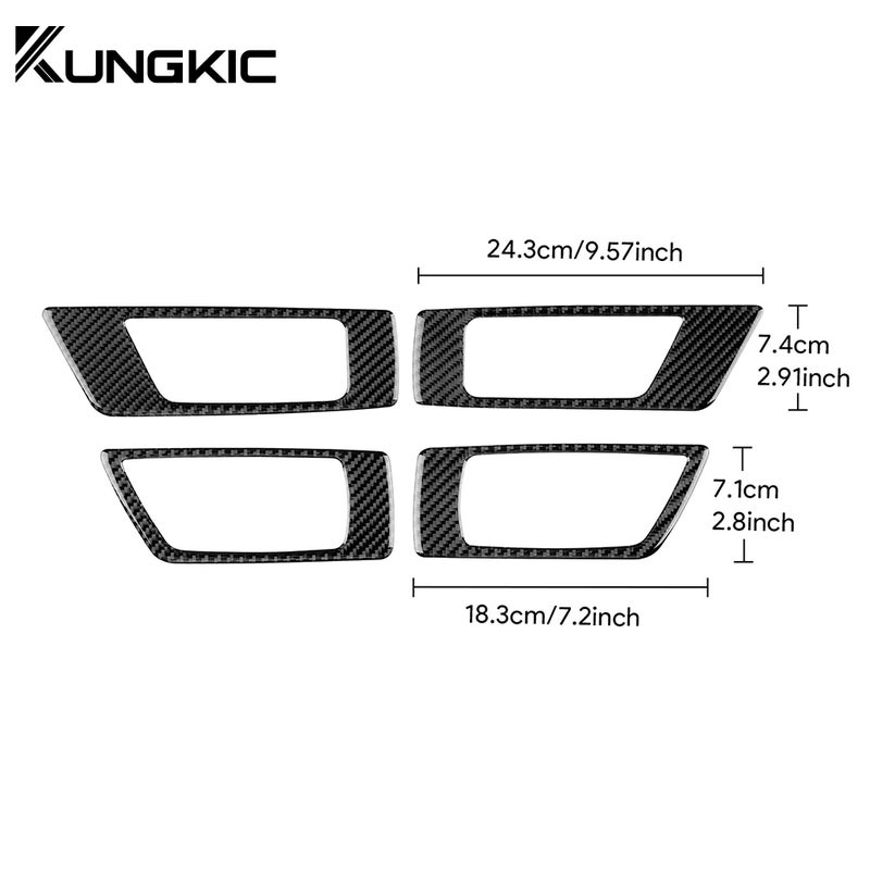 Real Soft Carbon Fiber Sticker For Subaru Legacy Outback 2010 2011 2012 2013 2014 LHD RHD Car Door Handle Frame Accessories - Image 5