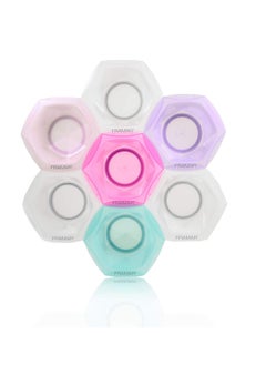 framar FRAMAR Multi-Colored Connect and Color Bowl Set – Mixing Bowls for Hair Color, Hair Bleach, Hair Dye, Coloring Set - 7 Pack  - Image 1