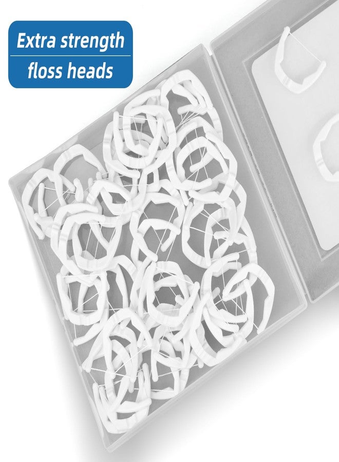 RioRand Ultraclean Access Flosser Refill Heads, Deep Clean Teeth, Protect Teeth and Gums PFAS Free, Compatible with Listerine Ultraclean Access Flosser 60 PCS (Pack of 1) - Image 5