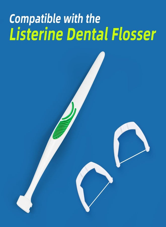 RioRand Ultraclean Access Flosser Refill Heads, Deep Clean Teeth, Protect Teeth and Gums PFAS Free, Compatible with Listerine Ultraclean Access Flosser 60 PCS (Pack of 1) - Image 2