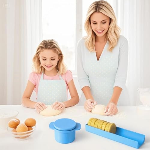 MITCHENIFY Round Cake Pop Mold with 9-Inch Tray, 3D Printed Cake Pop Cutter and Pusher, Baking Molds for Home Baking, Birthday Parties, Wedding Desserts - Image 5