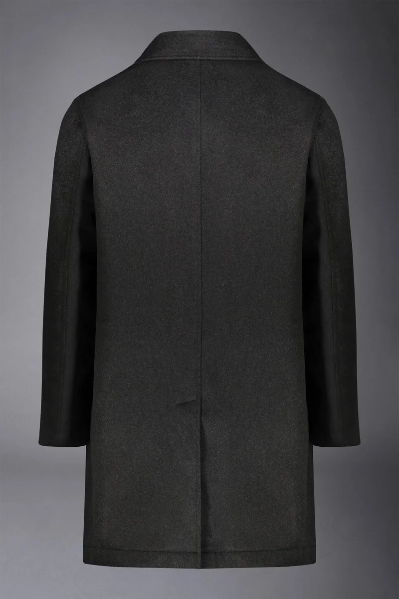 Doppelganger Grey Men's classic single-breasted wool blend - DK Grey for Men | Best Price UAE