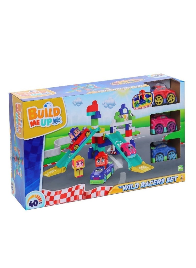 مكعبات مجموعة المتسابقون في البرية 40 قطعة - 650154 - Image 1