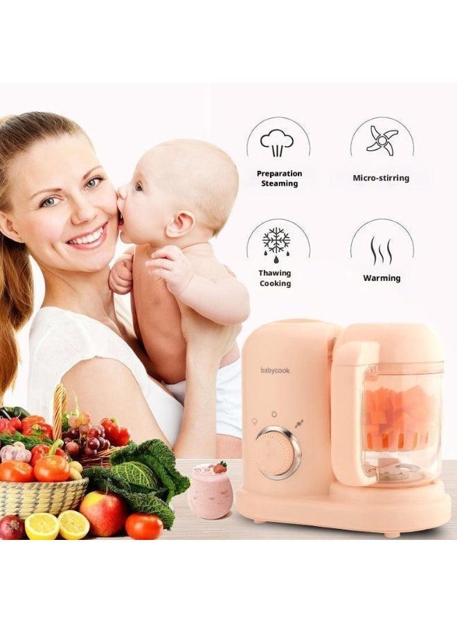 Multi-Function Baby Food Maker, Steamer and Blender, Pink - Image 3