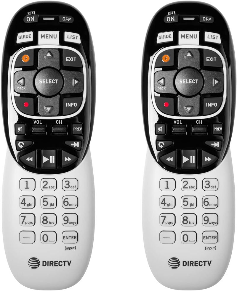 DIRECTV 4336303112 2 Pack - RC73 IR/RF Remote Control - Image 1