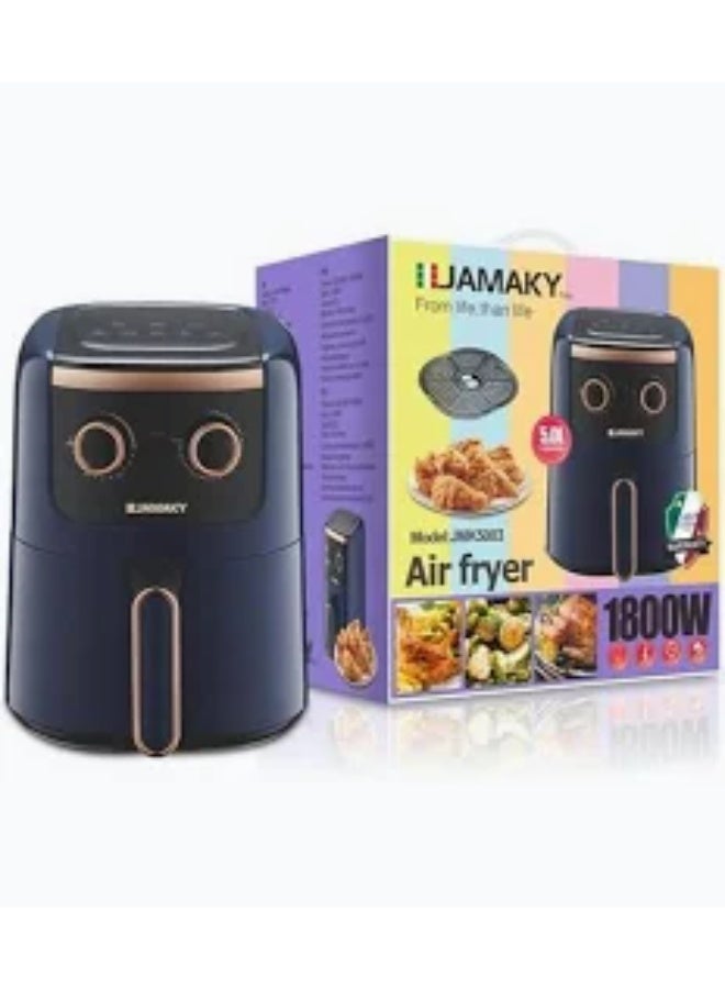 JAMAKY Healthy Air Fryer 5L 1800W - JMK 5003 - Image 2