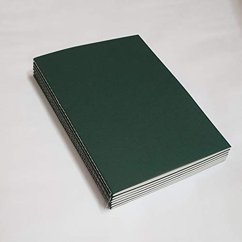 INNAXA A5 kraft book pack of 6 (Dark Green) - Image 3