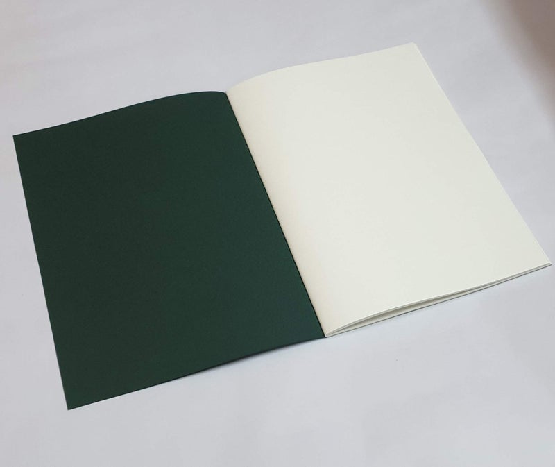 INNAXA A5 kraft book pack of 6 (Dark Green) - Image 5