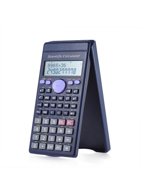 Scientific Calculator Counter 240 Functions 2 Line LCD Display Business Office Middle High School Student SAT/AP Test Calculate