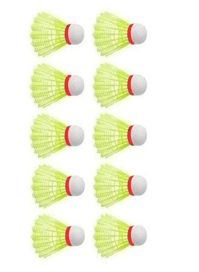 زوج مضارب تنس الريشة GRS® Rajson ذات القضيب المزدوج مع 10 كرات ريشة للأطفال من 4 إلى 8 سنوات (متعدد الألوان) - Image 4