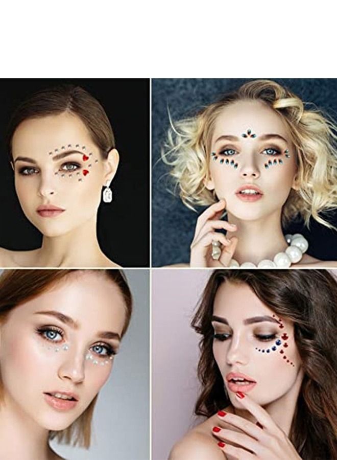 ملصقات تاتو كريستاليه للعيون والجسم - Image 5