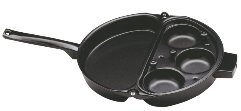 Norpro 665 Nonstick Omelet Pan with Egg Poacher One Size