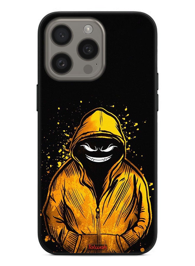 Tolwak Apple iPhone 15 Pro Protective Case Cover Marshmallow Boy Art - Image 2