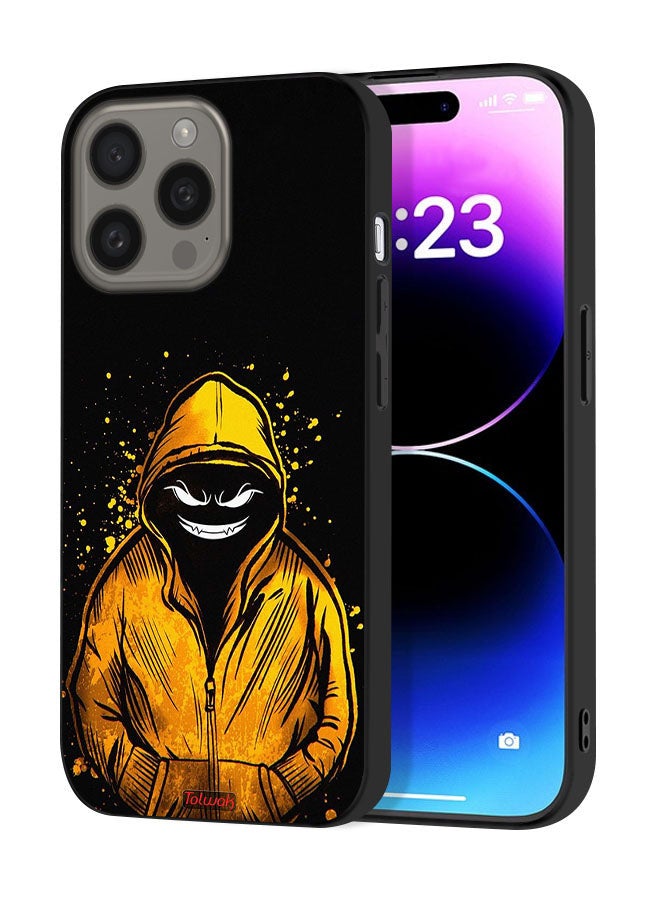 Tolwak Apple iPhone 15 Pro Protective Case Cover Marshmallow Boy Art - Image 1